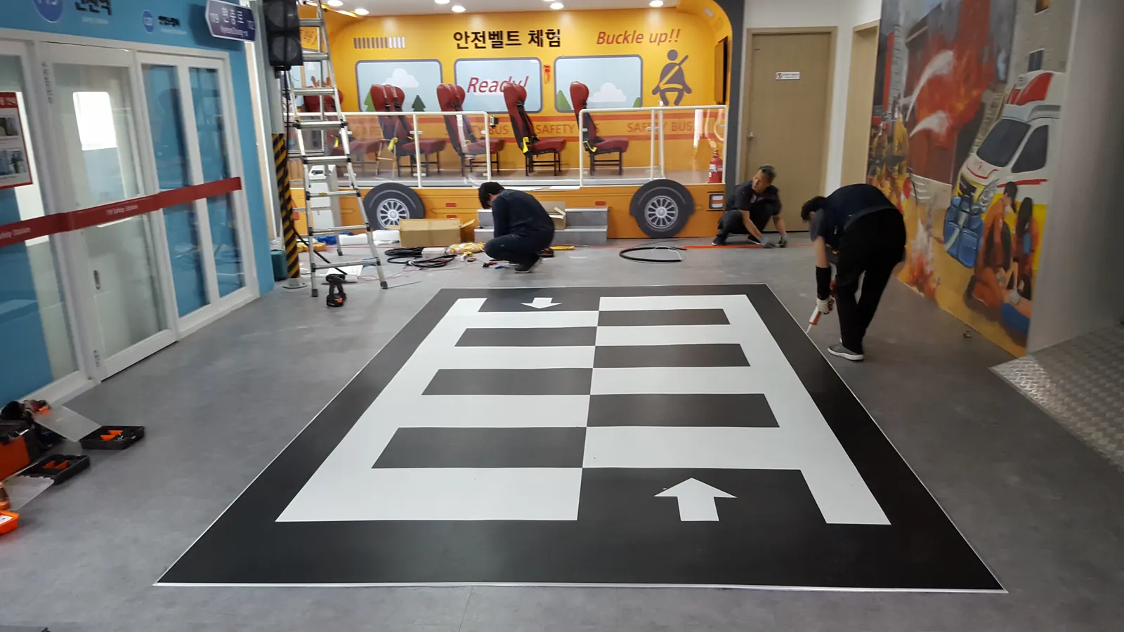 남양주시 소방서 어린이 교통 체험관 시공 상세 이미지 2